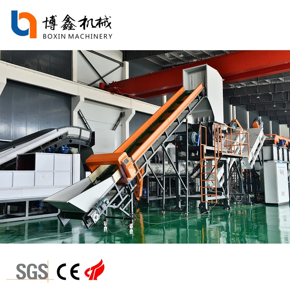 Double Shaft Shredder/Shredder Machine for Recycling Metal Scraps/Used Tires/Plastic/Wood Used in Plastic Recycling Line/Plastic Recycling Machine