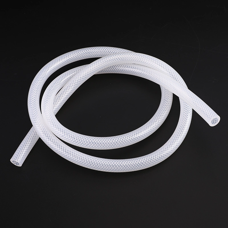 High Temperature and High Pressure Food Grade Silicone Reinforced Braided Tubing