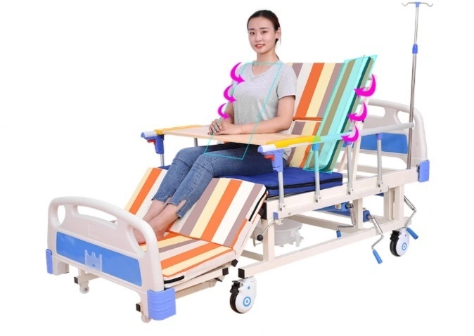 New Design ABS Three Function Full Bending Hospital Bed