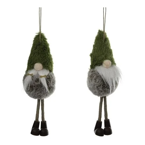 Año Nuevo árbol de Navidad Adornos Navidad colgante de muñeco de peluche de Gnome