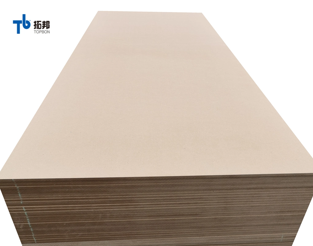 1220x2440mm MDF normal de densidad media de precios competitivos de carton