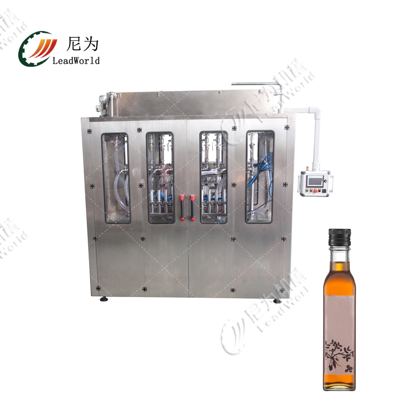 Full Automatic Cream/Viscous Liquid Bottling Machine Tomato Paste Filling Capping Labeling Machine