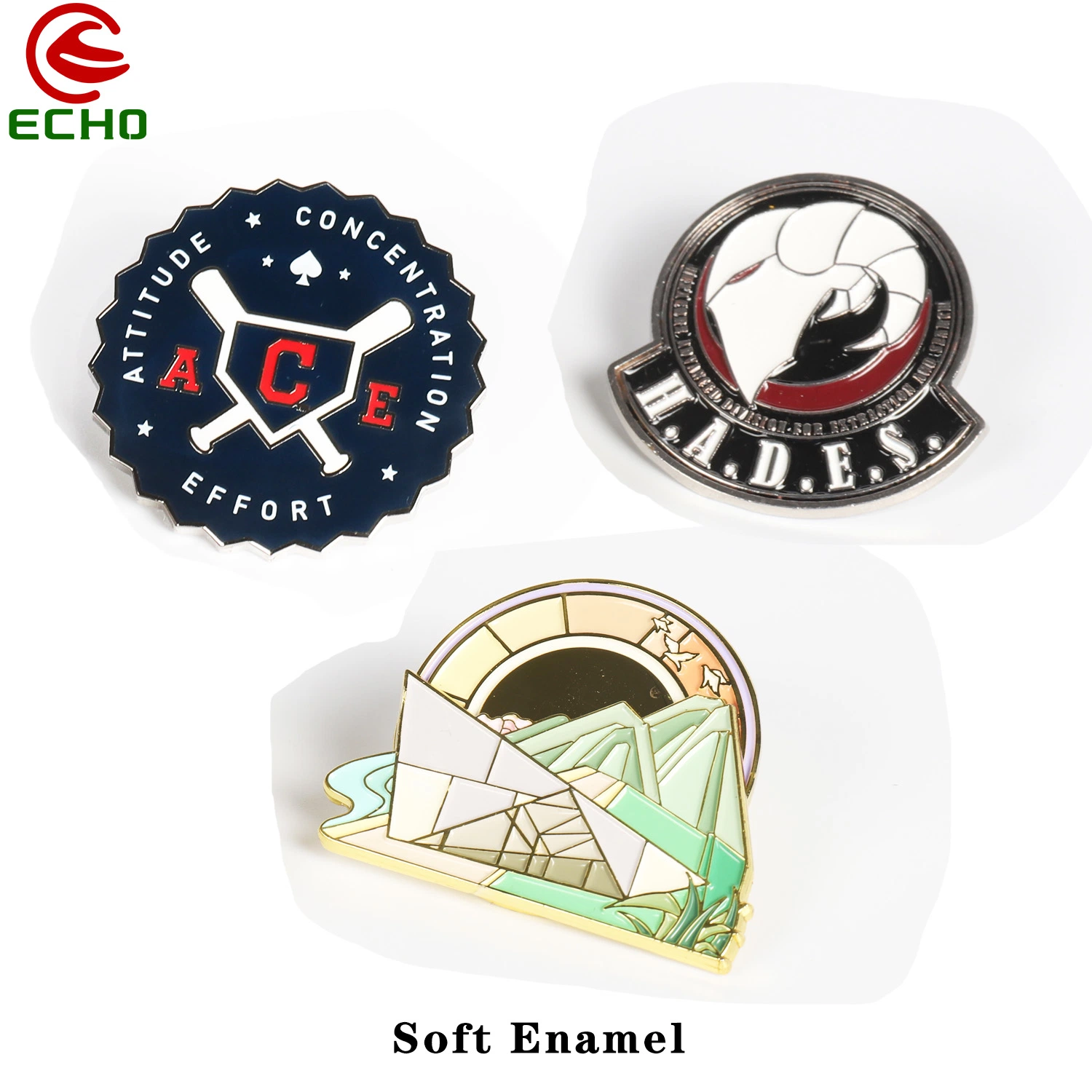 Football Pokemon Rond Military Police Emblem China Wholesale/Supplier BSCI Certificated Security Lapel Pin Badge for Sale