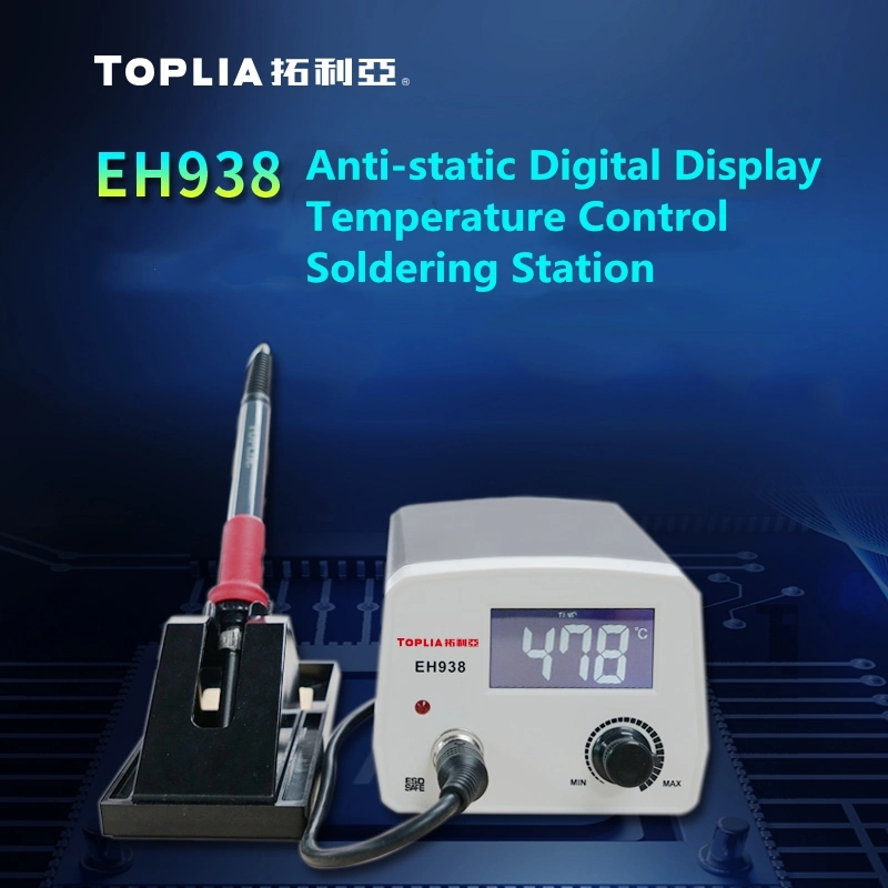 Digital Electric Soldering Iron Kit 220V Digital Display Welding Solder Rework Station