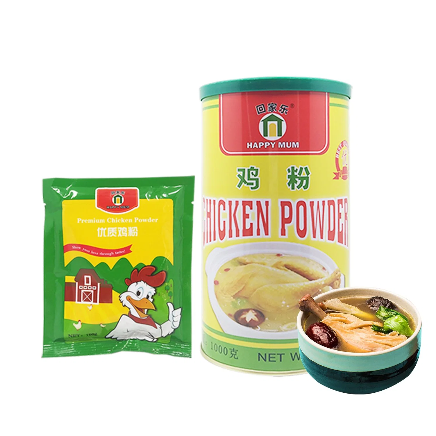 Chinese Manufacture Bulk Spices and Seasonings Tasty Halal Chicken Powders