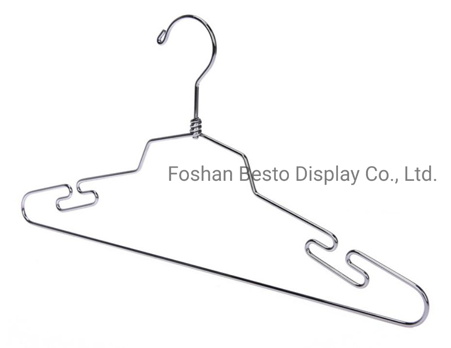 Metal Clothes Hangers-Metal Coat Hangers Made of Metal or Stainless Steel for Retail Display Clothes Hanging From Original Factory