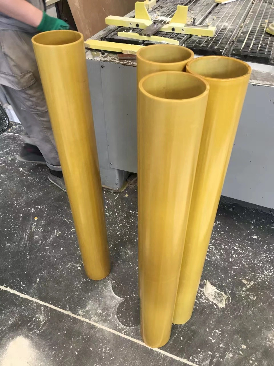 High Strength Epoxy Resin Fiberglass Tube FRP Pipes