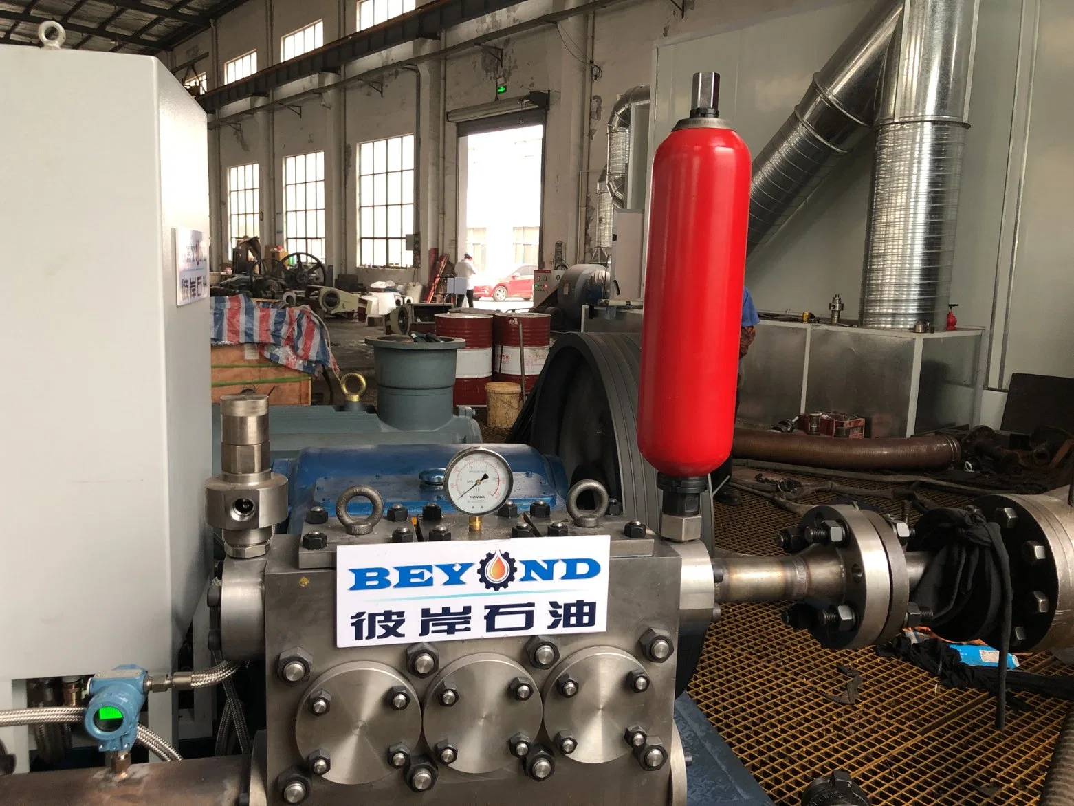 T95 Triplex Geothermal Water Drilling Mud Pump for Construction Works