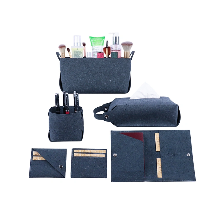 BSCI ISO Factory Recycled Leather Corporate Business Promotional Promotion Luxury Gifts Set