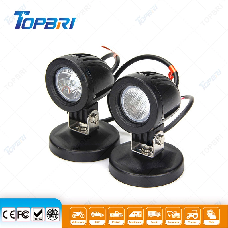 Luces LED automáticas 4X4 12V 10W cree Trabajo de trabajo LED Luz para tractor de camión Offroad