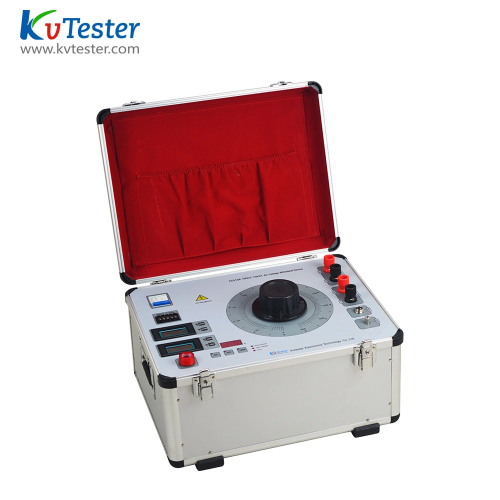 China Leading Manufacture Kvtester Supplied Power Electric Testing Instrument Transformer Tester Operation Cabinet