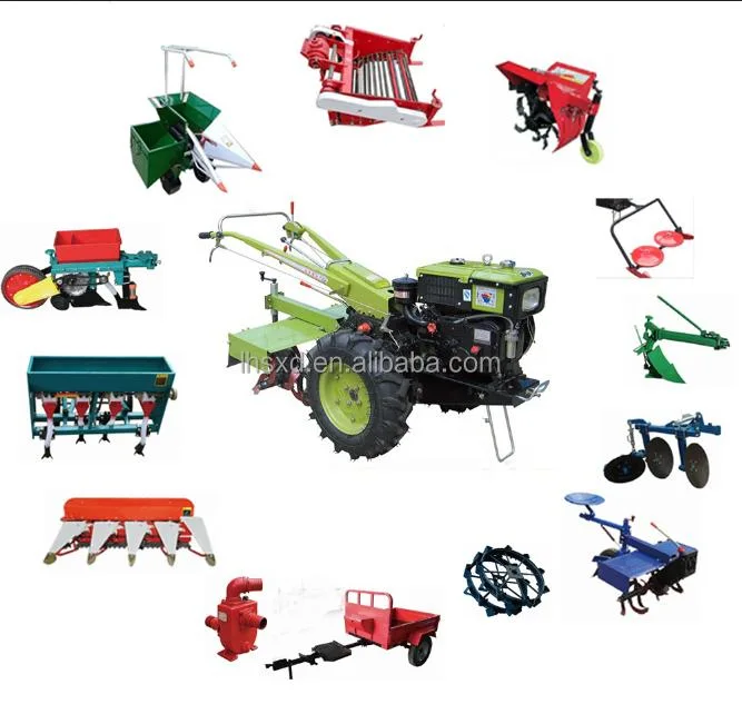 China Mini Garden Loader with Plough/Hand-Held Disc Plow with Walking Tractor