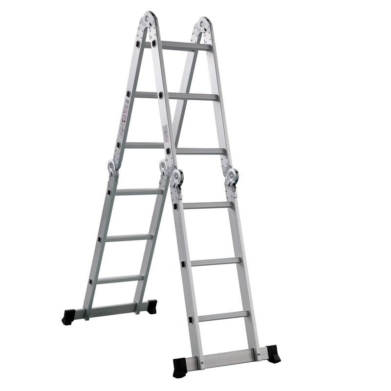 CE/En131 Approved Aluminium Multi-Purpose Collapasible Step Ladder