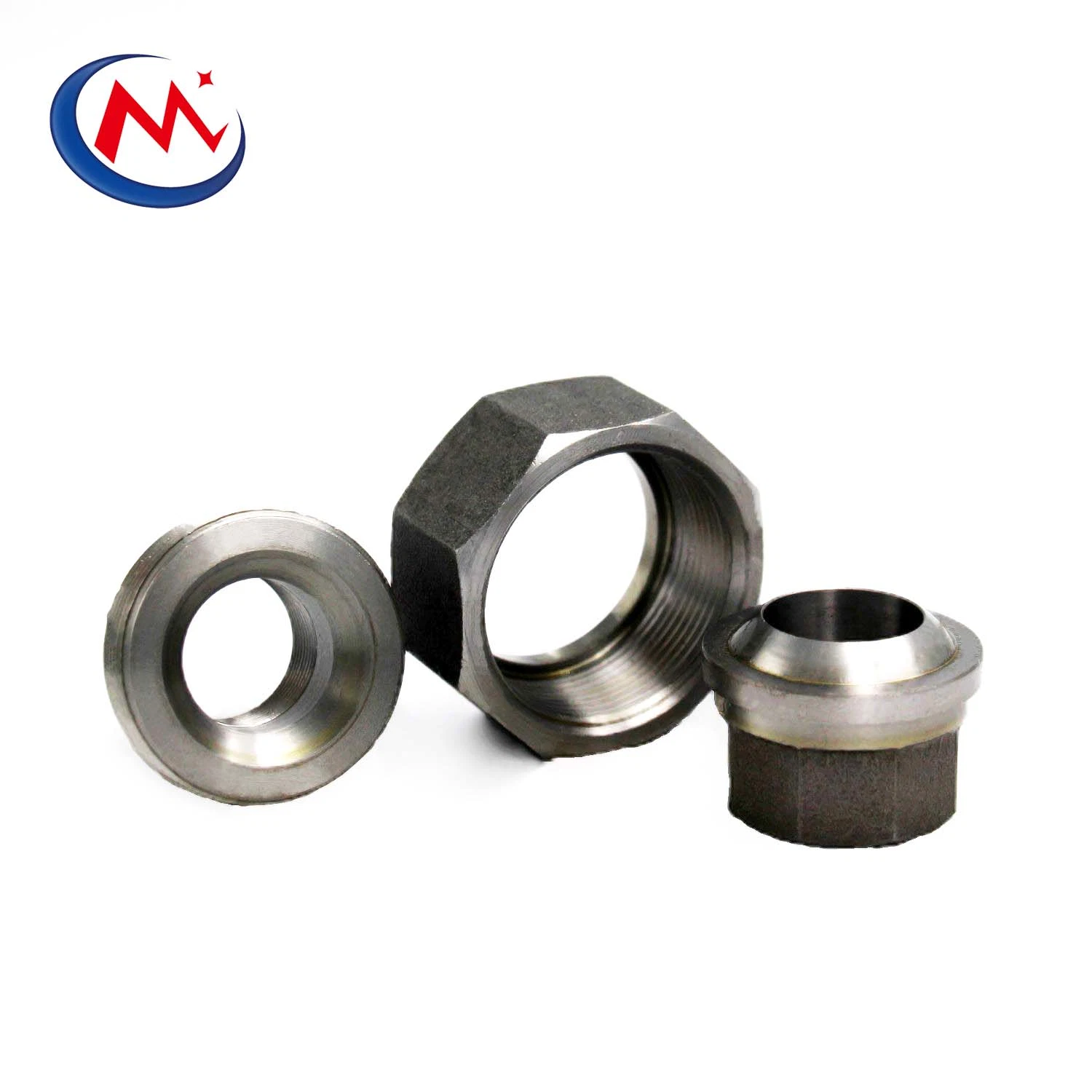 ASME B16.11 Carbon Steel A105 Stainless Steel SS304 SS316 2000#/3000#/6000# NPT Threaded Pipe Fittings Socket Weld Fittings Forged Steel Pipe Fittings Union