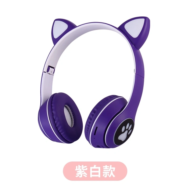 2023 Hot Selling Mz023 Wireless Headphone RGB Cat′ S-Ohren Headset