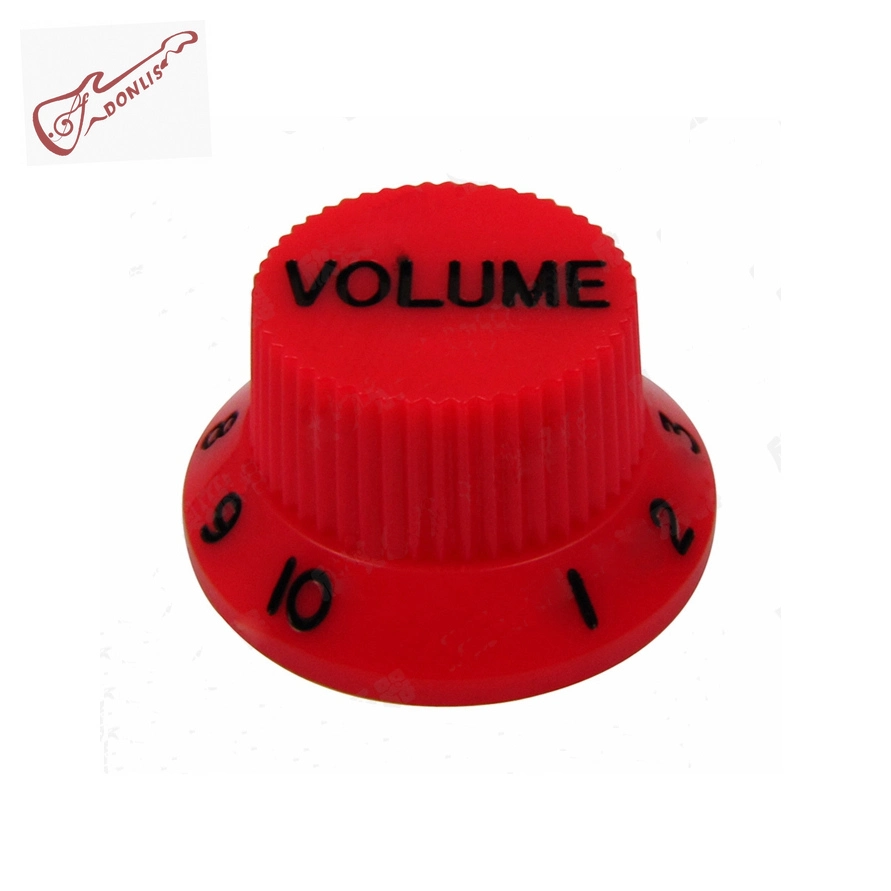 China Quality Volume and Tone Control Red Strat Guitar Knob