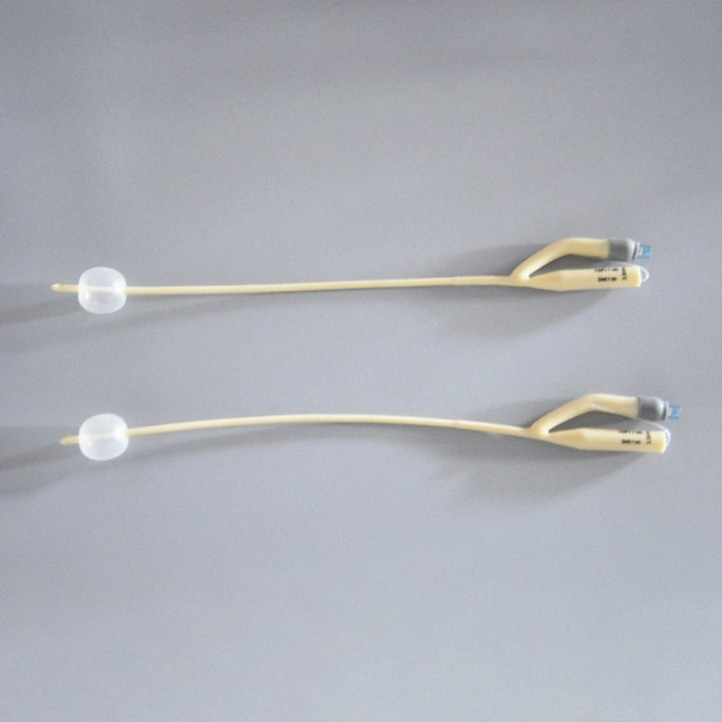 3 Ways Surgical Disposable Silicon Foley Catheter