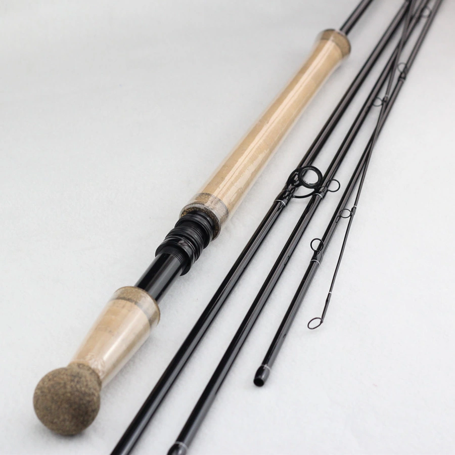 Travel Salmon Fly Rod 15FT 10/11/12wt Carbon Fiber Spey Fly Rod