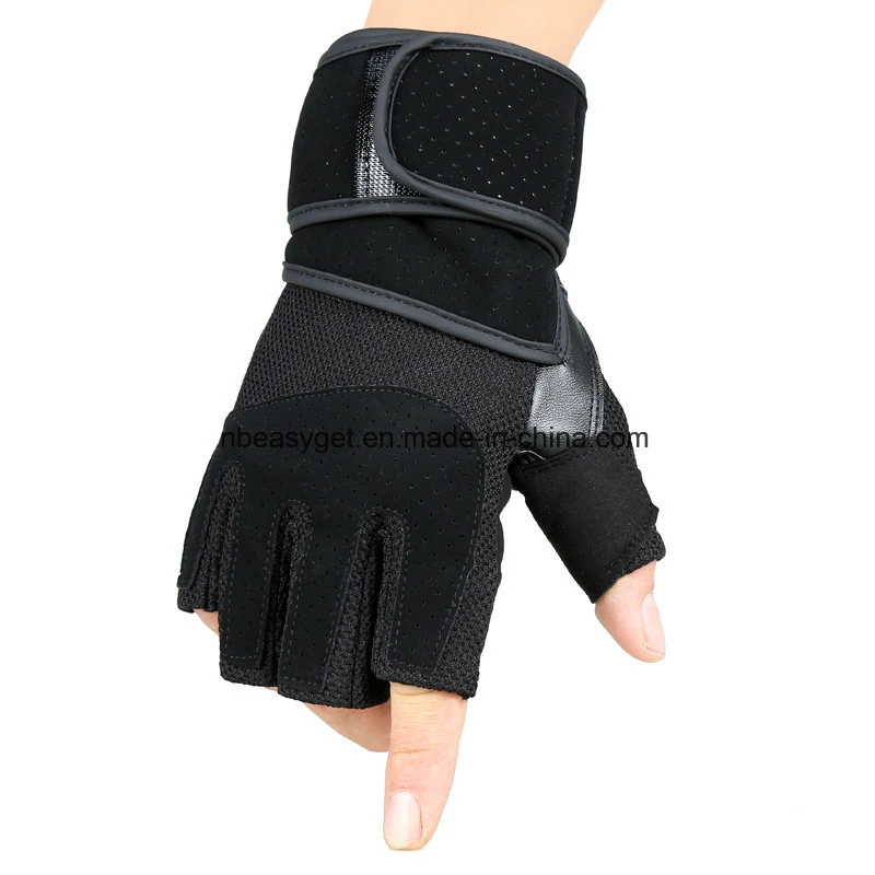 Los ultraligeros el levantamiento de pesas gimnasio de la luz de microfibra, guantes, Gel de sílice antideslizamiento Grip guante para entrenamiento, capacitación, Fitness, musculación y ejercicio Esg10457