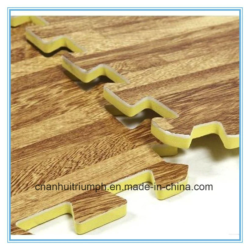 Tapis de puzzle EVA de haute qualité pour enfants Tatami Flooring Mattress Puzzle Feuille