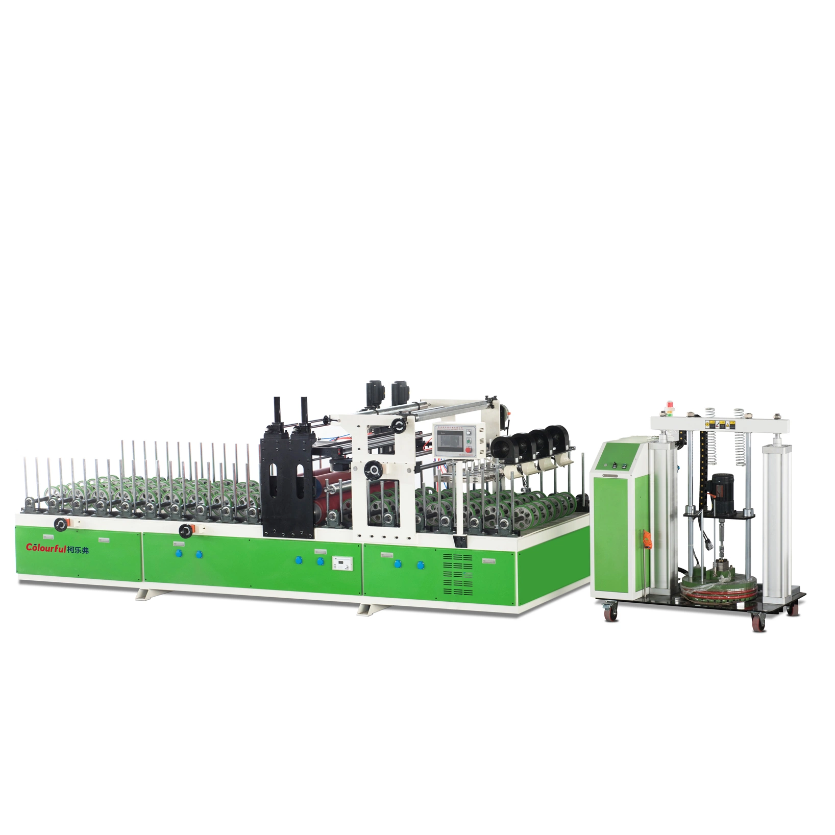 650mm Paper Film Lamination Machine MDF /Plywood /Foam Boards High-Quality High-Speed PVC Wood Based Panel Laminating Machine