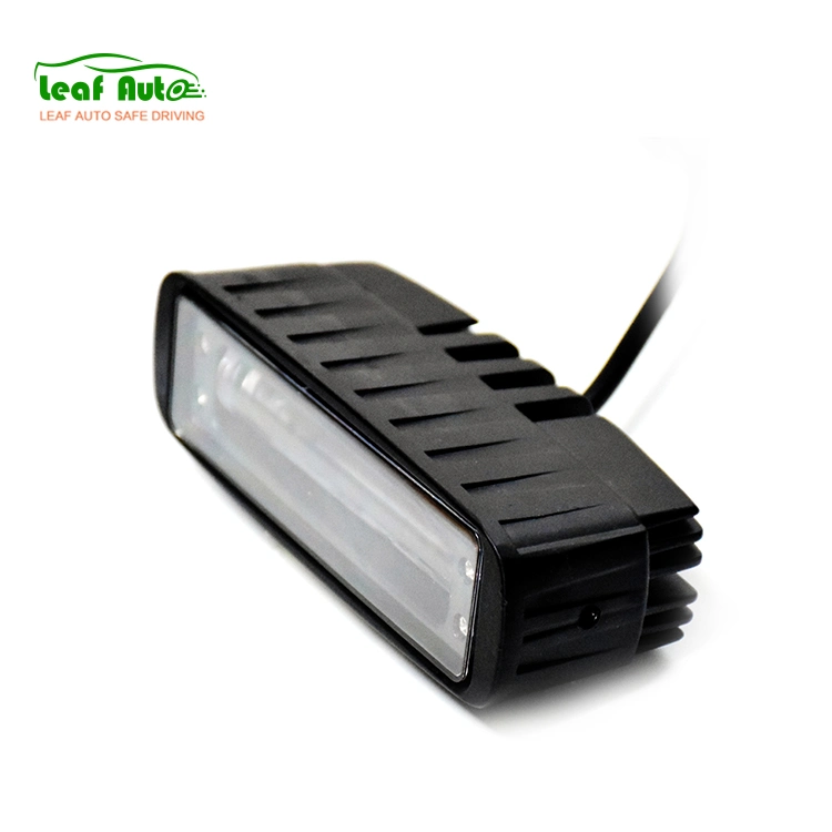 6 pulgadas LED 30W de carretilla elevadora coche de seguridad de la luz de advertencia de la barra de luz de trabajo de almacén de 10-80V zona de peligro LED de luz de la luz de la carretilla elevadora