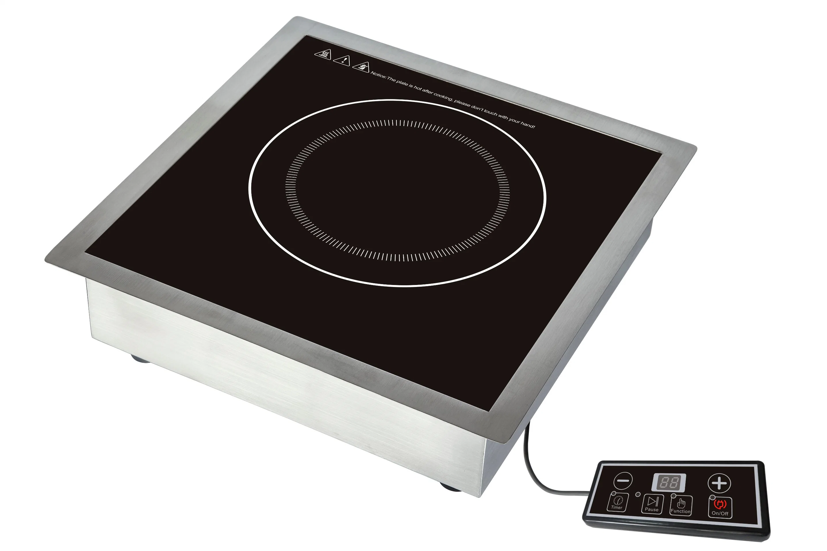 ETL/CETL Approved 240V/60Hz High Power 3500W Commercial Induction Cooktop kitchen appliance Model ALP-C01D