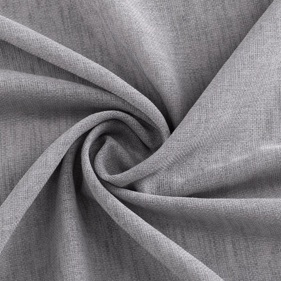 Melhor preço Home Design tecidos têxteis para linho olhar puro Tecido de cortina