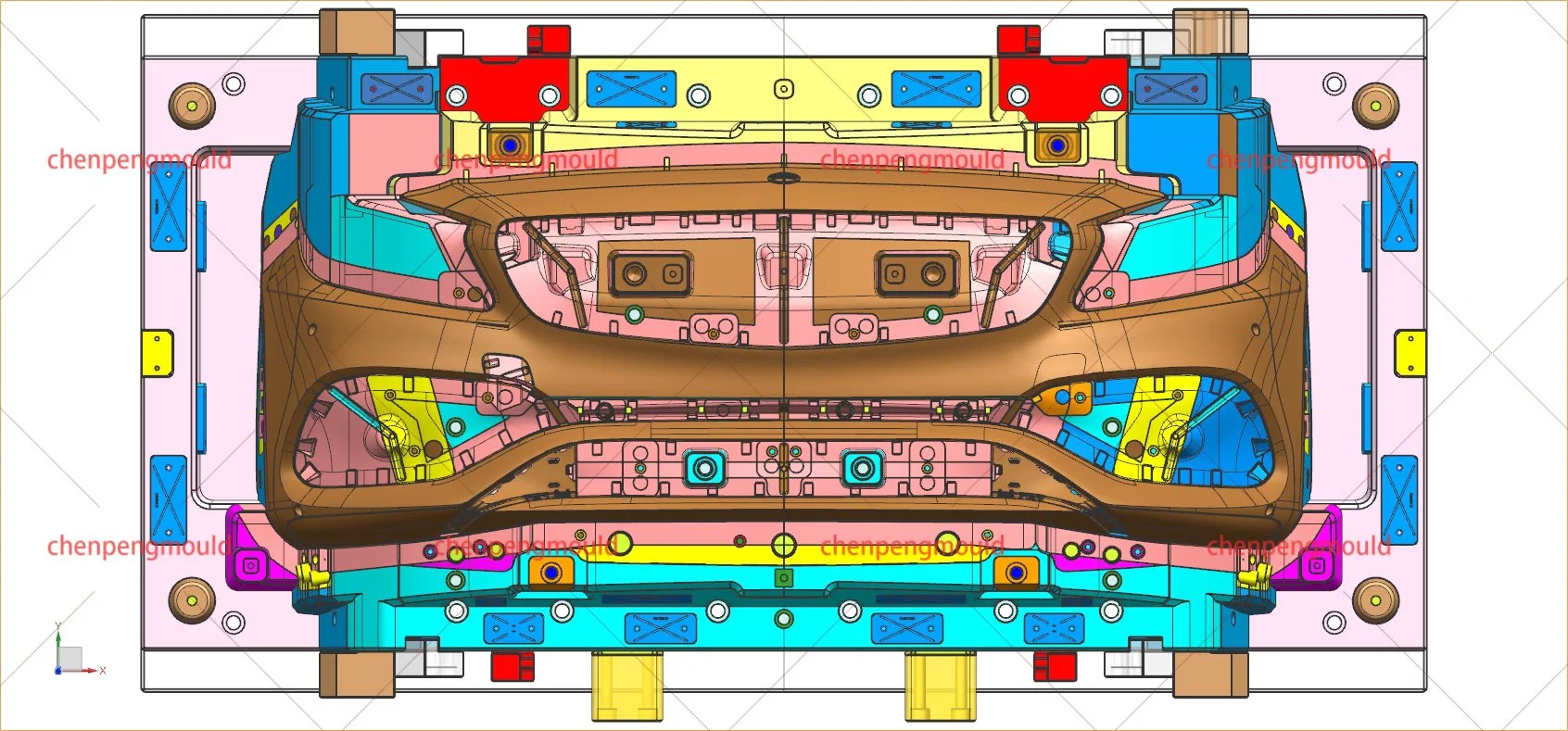 2019 Mercedes-Benz Cla Front/Rear Bumper Mould