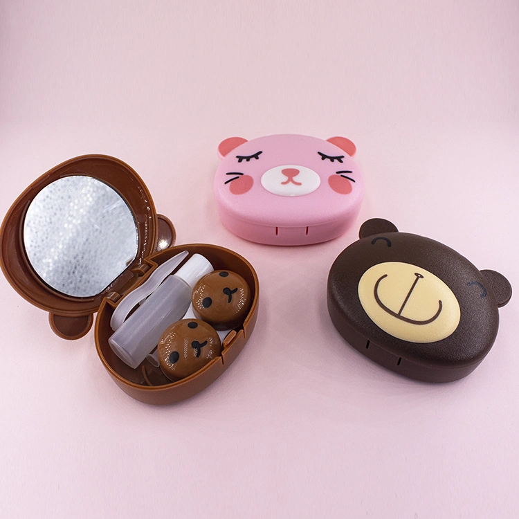 Wholesale Cartoon New Design Contact Lens Case for Contact Lens