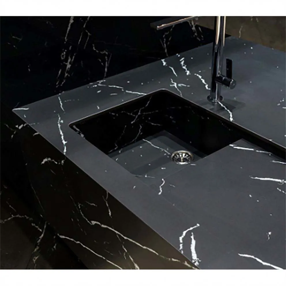 Taula Furniture Chinese Factory 2023 New Design 3mm Ultra-Thin Sintered Stone Bathroom Countertop