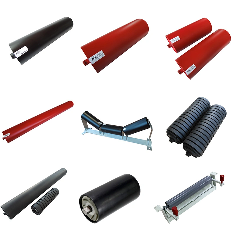 Corrosion Resistance Rubber Roller with Hot DIP Galvanized Treatment