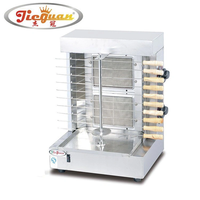 Commercial Gas Vertical Shawarma Machine Spinning Doner Kebab Grill Machine