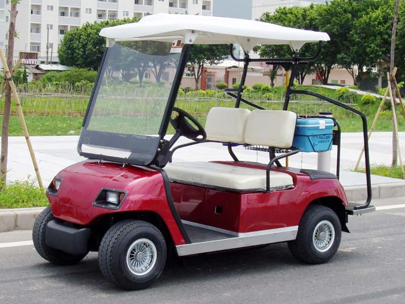 Long Durability Little Noise Buggy 4 Wheels Electric Golf Cart for Hotel Transportation