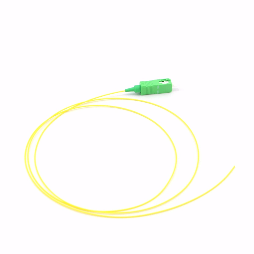 Sc/APC Singlemode Simplex Fiber Optic Pigtail 1m