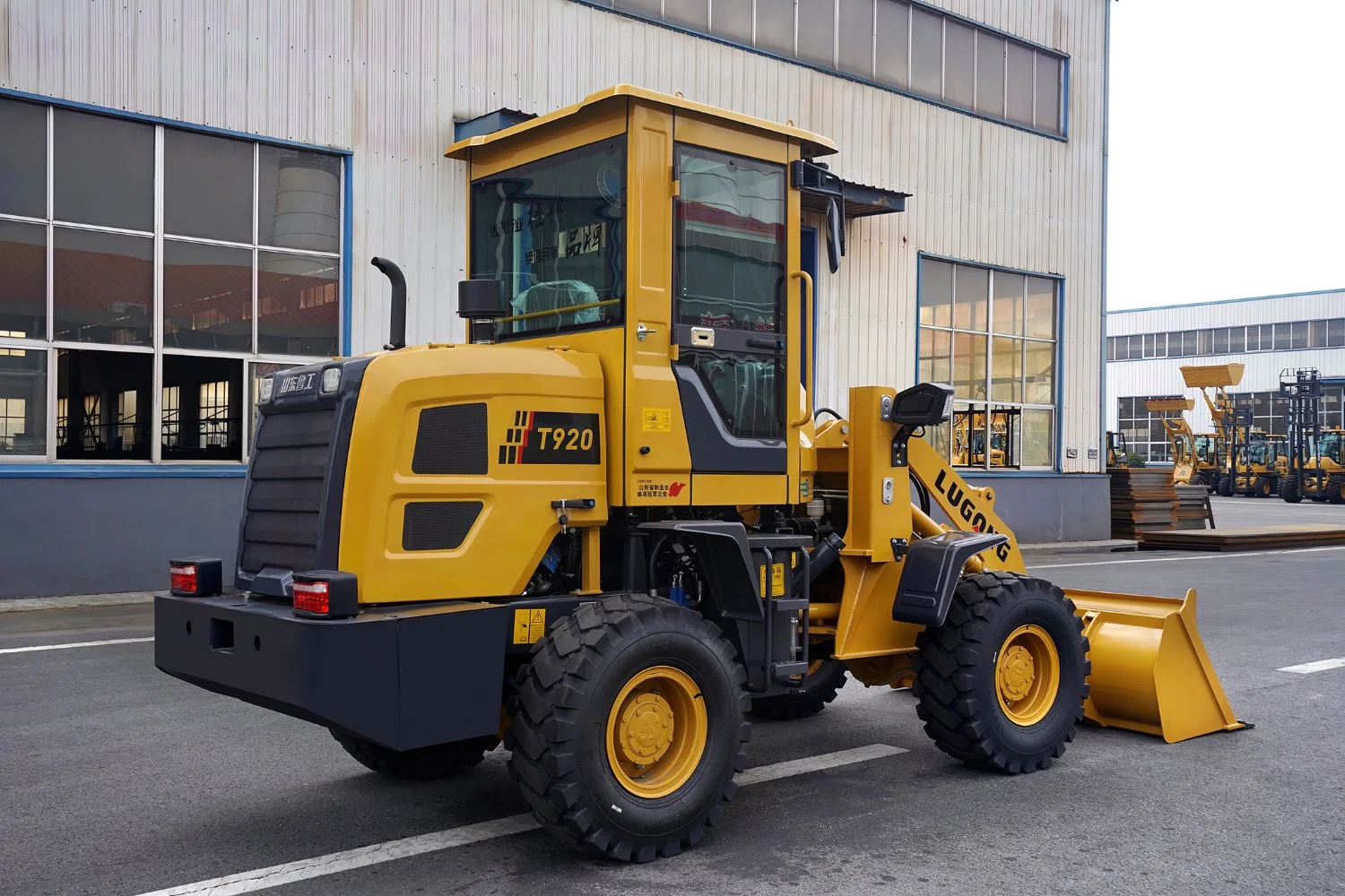 4 Wheel Drive Front End Loaders Buldoexcavator Loaders