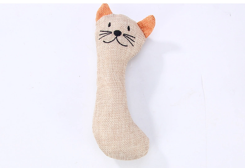 New Arrival Plush Cats Training Resistance to Bite Make Sound for Pets