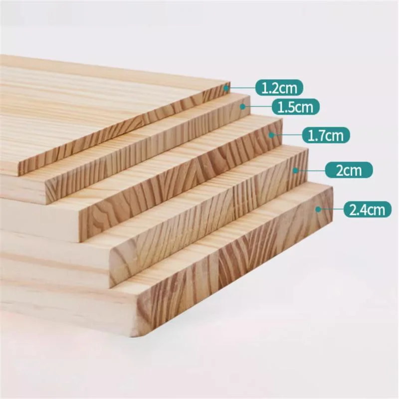 3-40mm Pine Solid Wood Timber Board Pine Finger Joint Wood for Window Frame