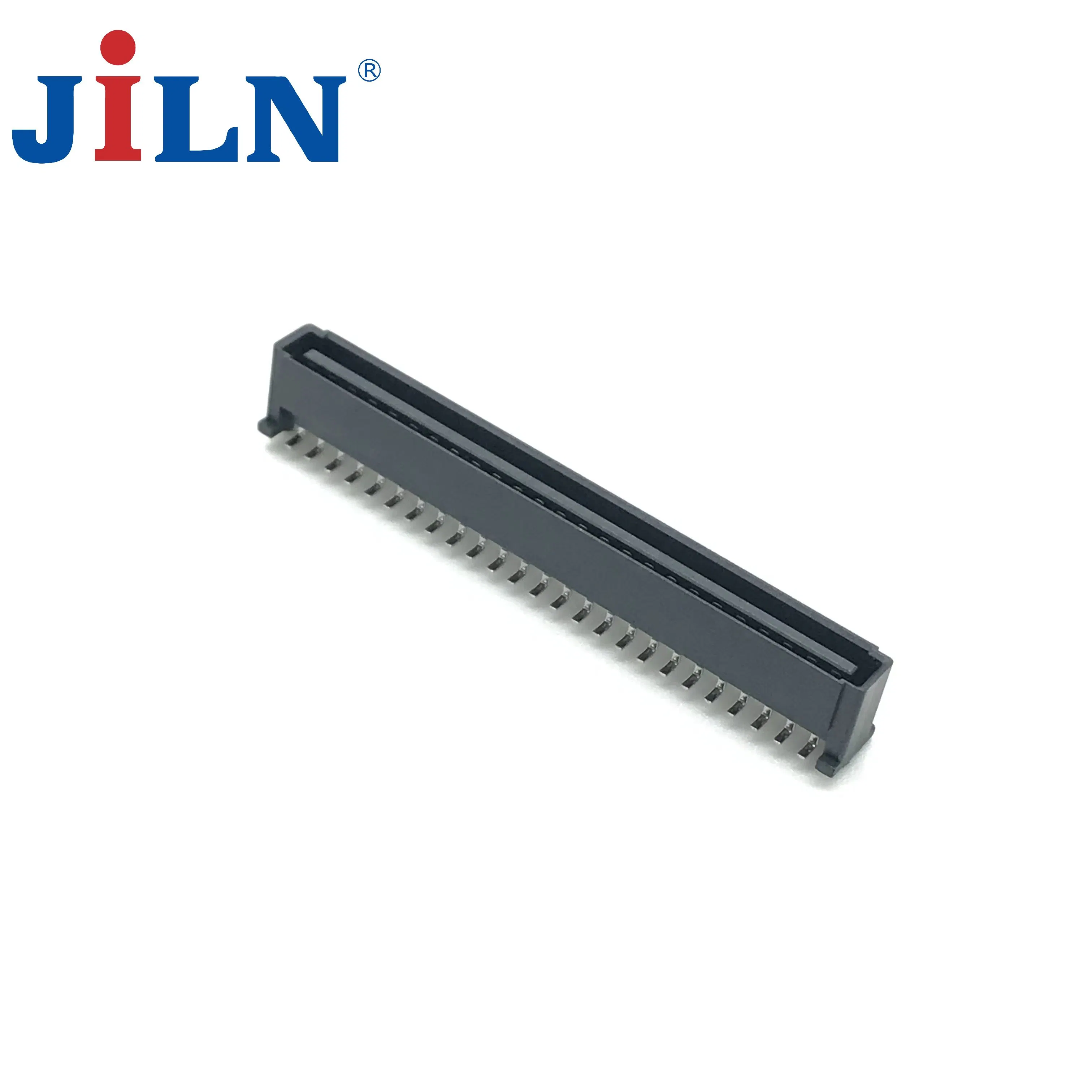 Jiln 1.0mm Board to Board Connector Common General Type Male H3.7mm 2X20p Heat Resistant PLC Custom LED Connector