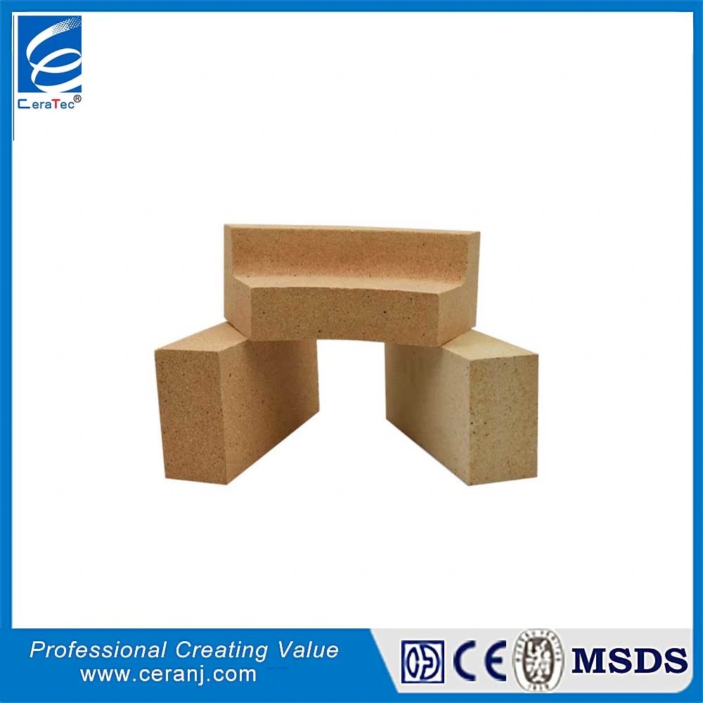 Customizable Clay Insulation Brick Refractory Wedge Firebrick for Pizza Oven