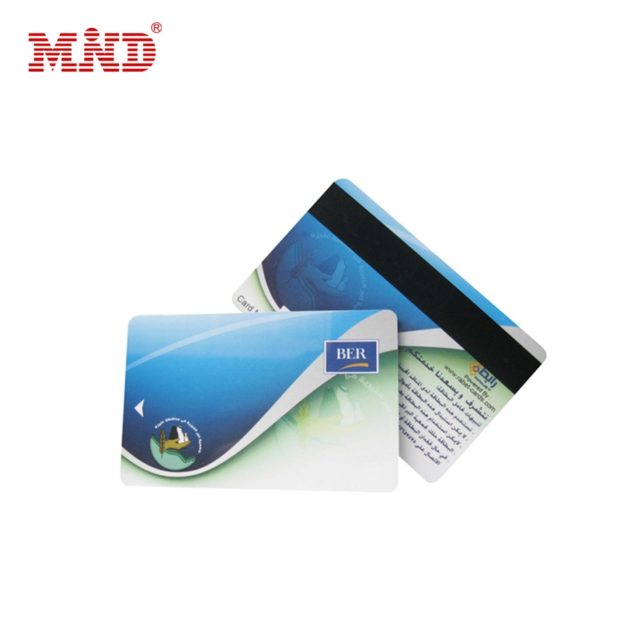 Cmyk Custom Printed Plastic PVC Magnetic Card with Hico 2750OE