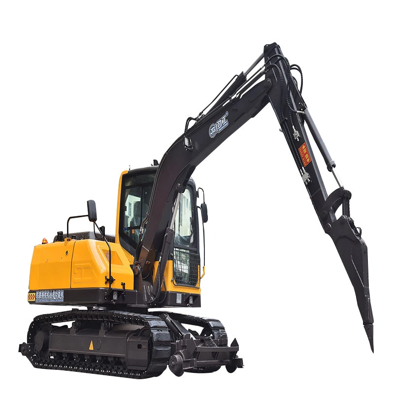 High Efficient Cribbing Bucket Excavator and Tie Tongs for Removing Ties Ballast in Bridge Locations