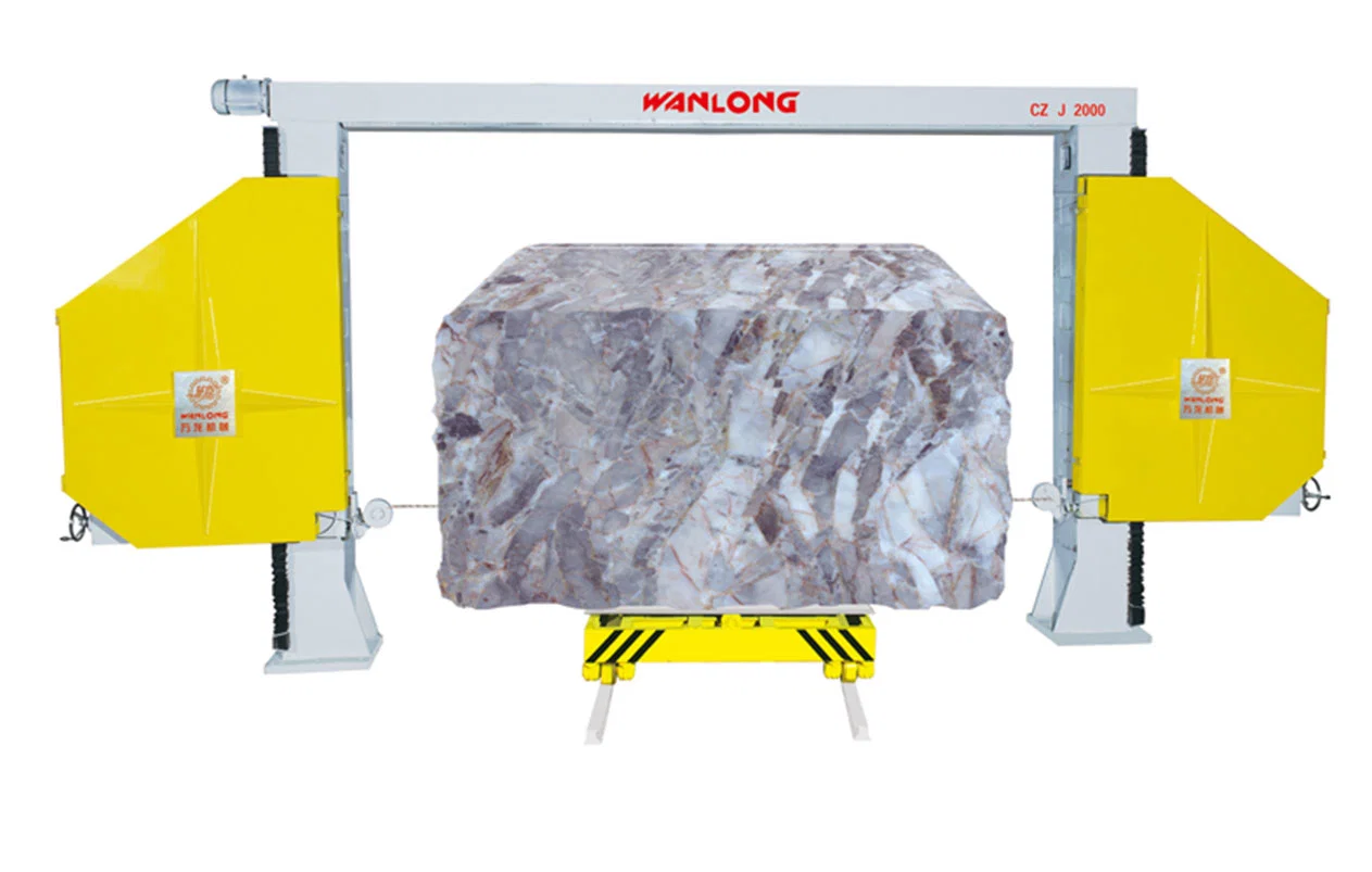 Good Quality Diamond Wire Block Splitting Dressing Stone Machine