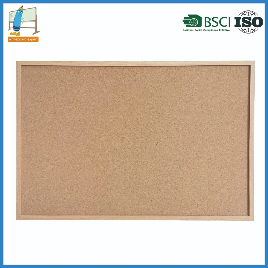 Corkboard with MDF Frame Office Supply Cork Board