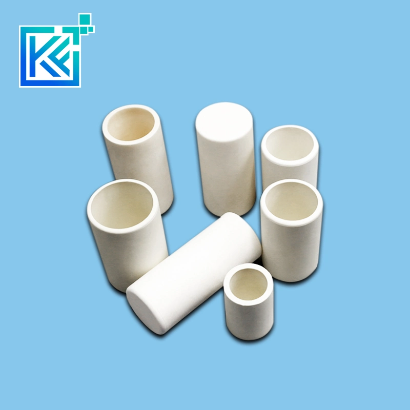 Manufacturer Customerization Wear-Resistant Anti-Corrosion High Temperature Heatt Heat-Treatment Insulation Evaporation Cylindrical Alumina Ceramic Crucibles