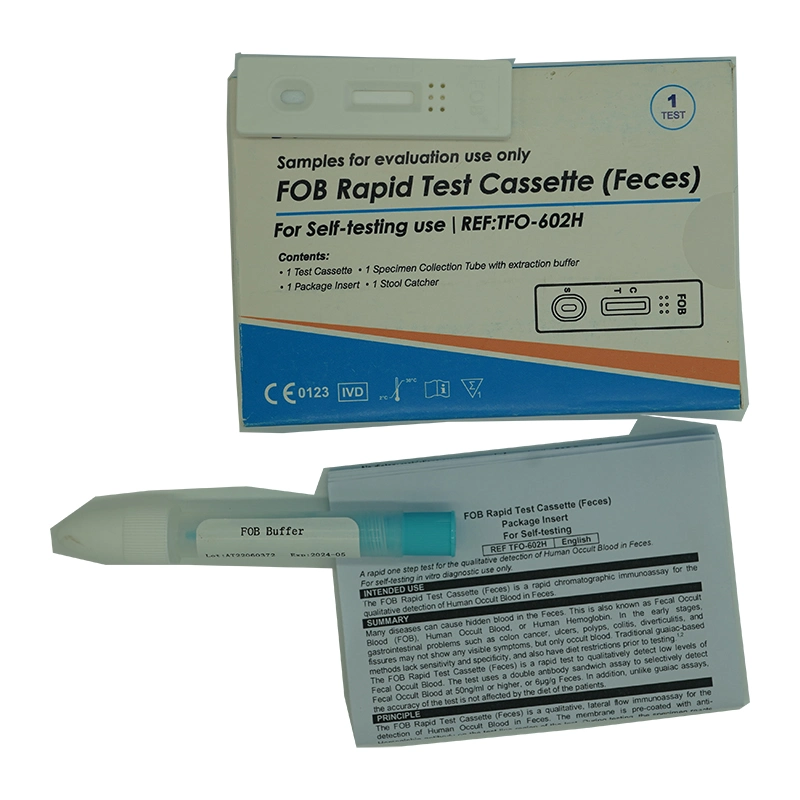 OTC Pharmacy Ivd Diagnostic bowl Cancer Fob Self Testing