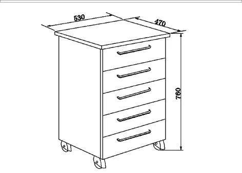 Fabrik Customized Schrank Küche