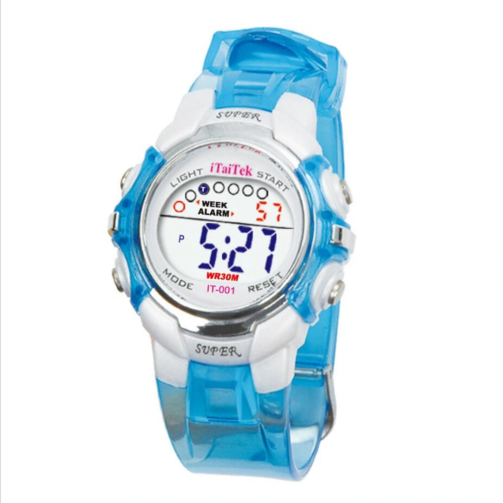 New White Blue Slap Digital Watches