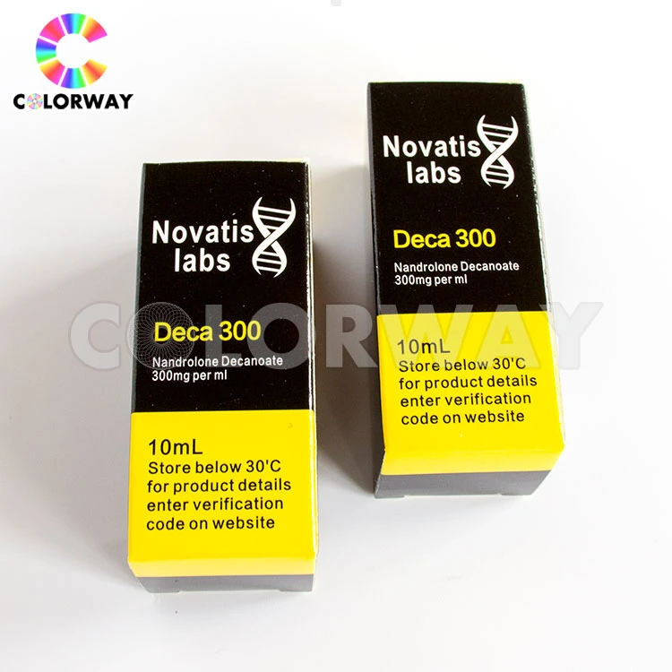 Best Selling Top Quality Durable Paper Matte Vial Box