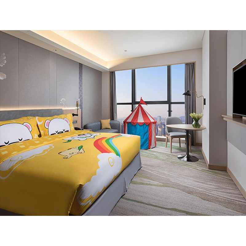 Foshan Fabricante - Paquetes personalizados de mobiliario de habitación de hotel con Star Standard Conjuntos de dormitorio